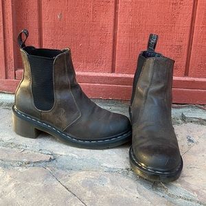 Dr. Martens Brown Leather Boots